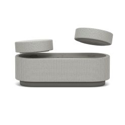 Sony HT-AX7 Sistema de Sonido Surround Portátil para Tablet, Smartphone, Ordenador Portátil, Proyector, Batería 30 Horas, Fácil Conexión Bluetooth, Gris